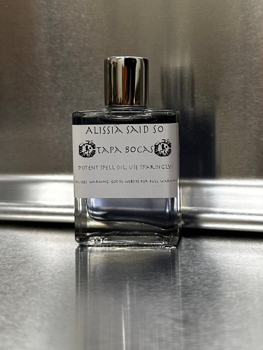 Tapa Bocas Spell Oil - Bruja Perfume Lab